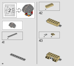 LEGO 75328 instructions page 30 – build guide