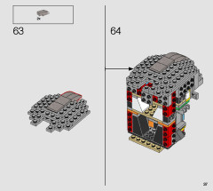 LEGO 75328 instructions page 37 – build guide