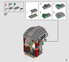 LEGO 75328 instructions page 39 – build guide