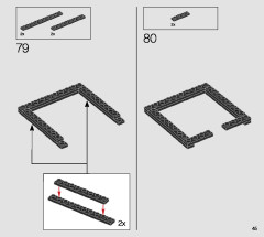 LEGO 75328 instructions page 45 – build guide