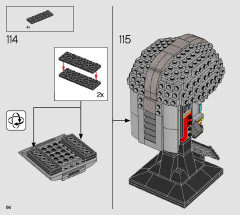 LEGO 75328 instructions page 64 – build guide