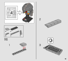 LEGO 75328 instructions page 65 – build guide
