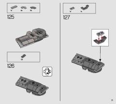 LEGO 75328 instructions page 71 – build guide