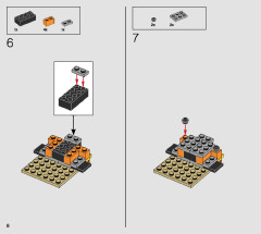 LEGO 75328 instructions page 8 – build guide