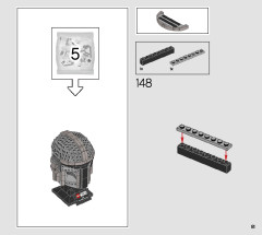 LEGO 75328 instructions page 81 – build guide