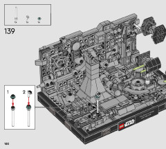 LEGO 75329 instructions page 100 – build guide