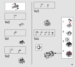 LEGO 75329 instructions page 101 – build guide