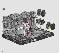 LEGO 75329 instructions page 104 – build guide