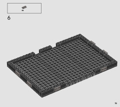 LEGO 75329 instructions page 15 – build guide