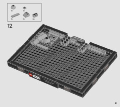 LEGO 75329 instructions page 21 – build guide