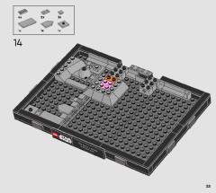 LEGO 75329 instructions page 23 – build guide