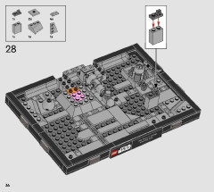 LEGO 75329 instructions page 34 – build guide
