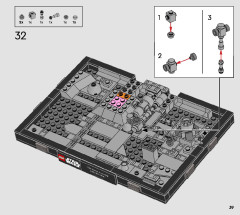LEGO 75329 instructions page 39 – build guide