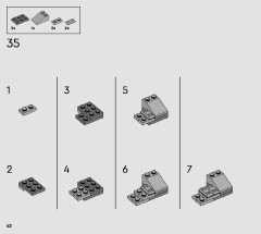 LEGO 75329 instructions page 42 – build guide
