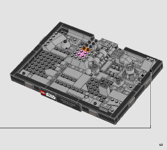 LEGO 75329 instructions page 43 – build guide