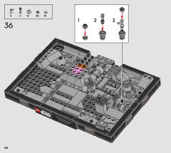 LEGO 75329 instructions page 44 – build guide