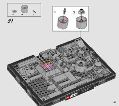 LEGO 75329 instructions page 47 – build guide