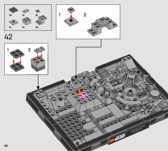 LEGO 75329 instructions page 50 – build guide