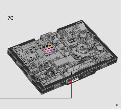 LEGO 75329 instructions page 61 – build guide