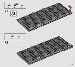 LEGO 75329 instructions page 65 – build guide