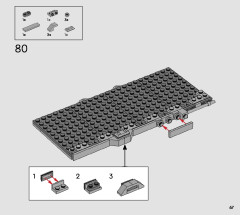 LEGO 75329 instructions page 67 – build guide