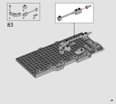 LEGO 75329 instructions page 69 – build guide