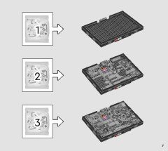 LEGO 75329 instructions page 7 – build guide