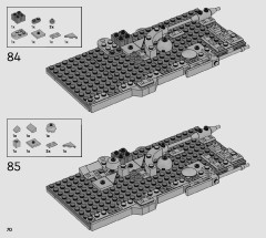 LEGO 75329 instructions page 70 – build guide