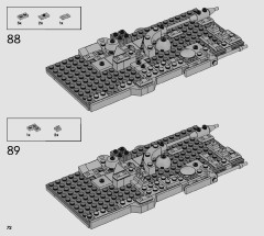 LEGO 75329 instructions page 72 – build guide