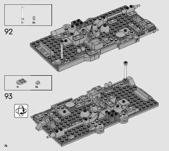 LEGO 75329 instructions page 74 – build guide