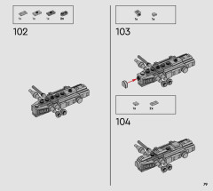 LEGO 75329 instructions page 79 – build guide