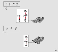 LEGO 75329 instructions page 83 – build guide