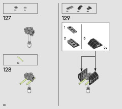 LEGO 75329 instructions page 92 – build guide