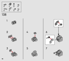 LEGO 75329 instructions page 98 – build guide