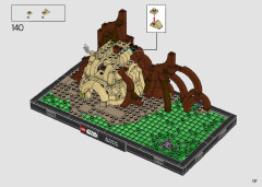 LEGO 75330 instructions page 137 – build guide