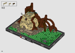 LEGO 75330 instructions page 140 – build guide