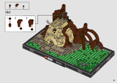 LEGO 75330 instructions page 141 – build guide