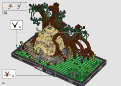 LEGO 75330 instructions page 168 – build guide