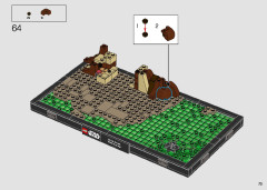 LEGO 75330 instructions page 73 – build guide