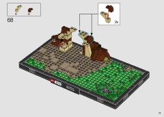 LEGO 75330 instructions page 77 – build guide