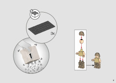 LEGO 75330 instructions page 9 – build guide