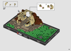 LEGO 75330 instructions page 93 – build guide