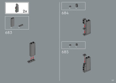 LEGO 75331 instructions page 127 – build guide