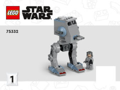 LEGO 75332 instructions page 1 – build guide