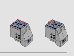 LEGO 75332 instructions page 13 – build guide