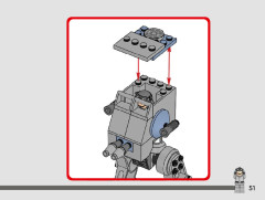 LEGO 75332 instructions page 51 – build guide