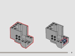LEGO 75332 instructions page 9 – build guide