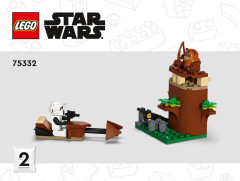 LEGO 75332 instructions page 1 – build guide