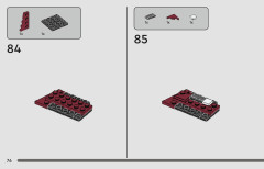 LEGO 75333 instructions page 76 – build guide