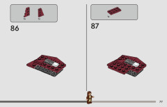LEGO 75333 instructions page 77 – build guide